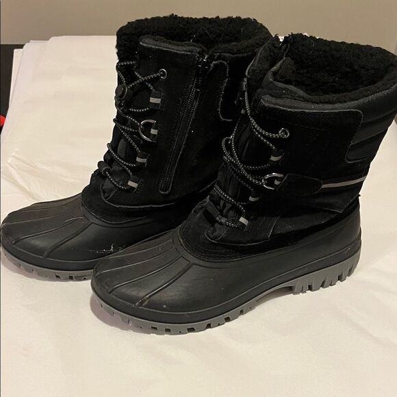 Lands\' End Black Winter Boots main image 5